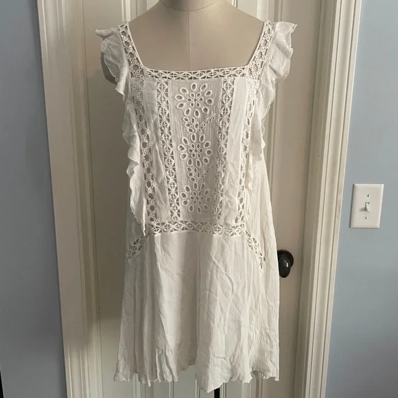 Free People Priscilla Dress White S